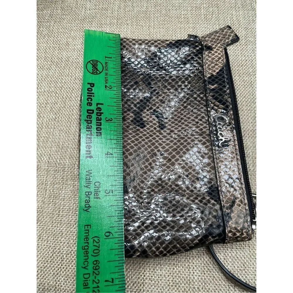 Coach Snake Print Wristlet - Picture 9 of 15